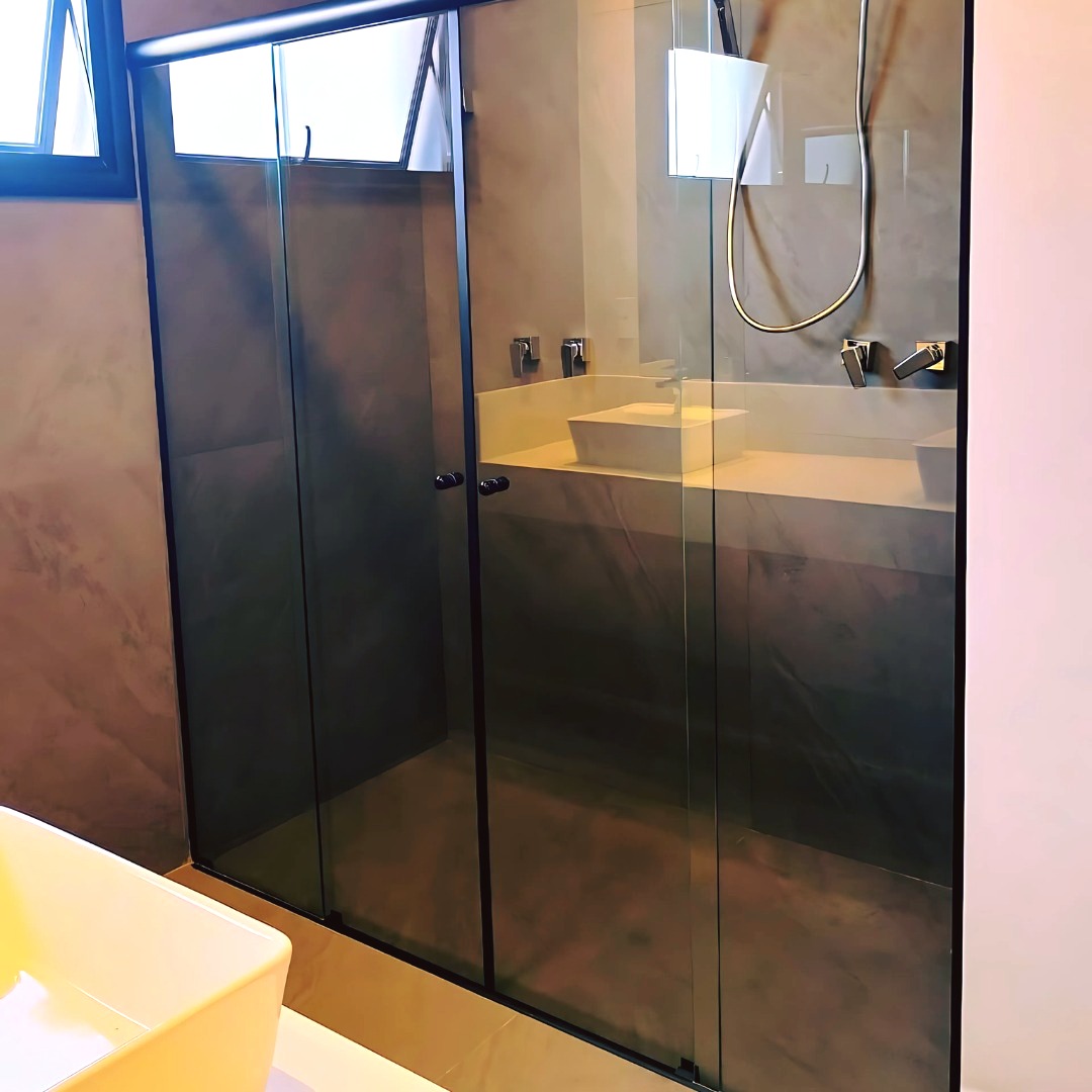 box de vidro temperado para banheiro